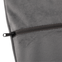 Designové křeslo, šedá Velvet látka, ZIRKON