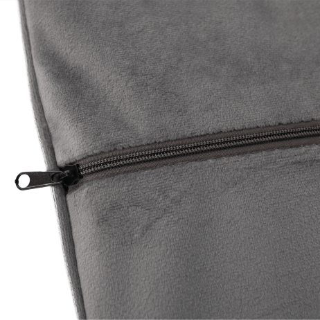 Designové křeslo, šedá Velvet látka, ZIRKON