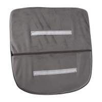 Designové křeslo, šedá Velvet látka, ZIRKON