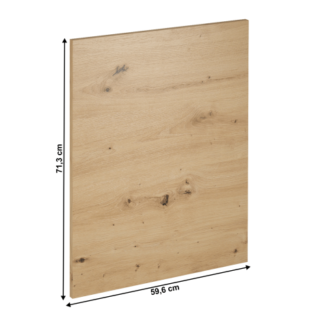 Dvířka na myčku, dub artisan, 59,6x71,3, LANGEN