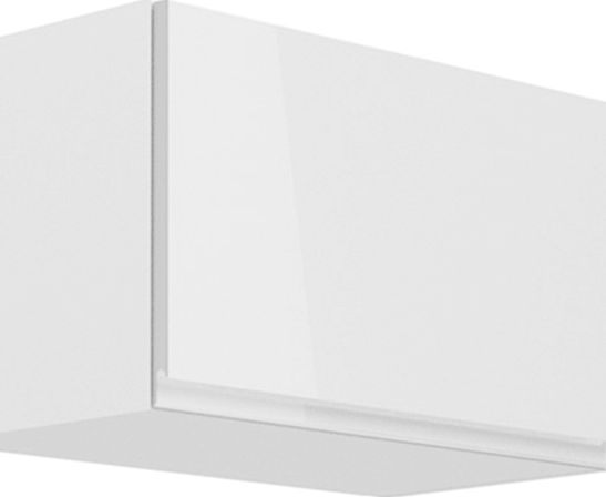 Horní skříňka, bílá / bílý extra vysoký lesk, AURORA G60KN