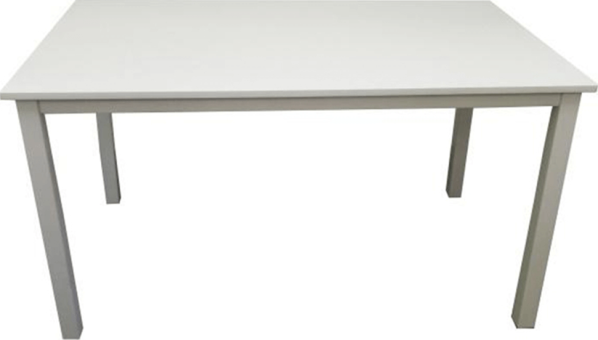 Jídelní stůl, bílá, 110 cm, ASTRO