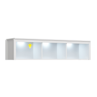 LED osvětlení, 3-bodové, bílá, OLJE