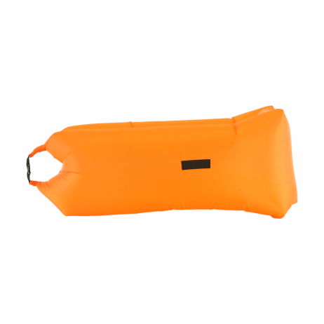 Nafukovací sedací vak/lazy bag LEBAG, oranžová
