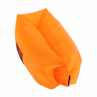 Nafukovací sedací vak/lazy bag LEBAG, oranžová