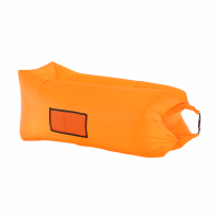 Nafukovací sedací vak/lazy bag LEBAG, oranžová