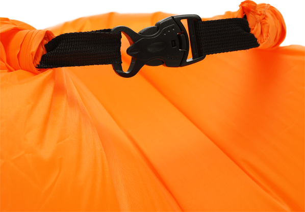 Nafukovací sedací vak/lazy bag LEBAG, oranžová
