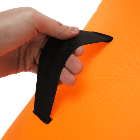 Nafukovací sedací vak/lazy bag LEBAG, oranžová