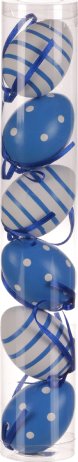Plastová vajíčka VEL7166 BLUE
