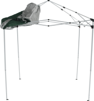 Nůžkový skládací zahradní altánek / pavilon, zelená, 2x2 m, TREKAN TYP 1