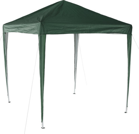 Nůžkový skládací zahradní altánek / pavilon, zelená, 2x2 m, TREKAN TYP 1