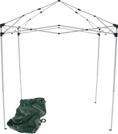 Nůžkový skládací zahradní altánek / pavilon, zelená, 2x2 m, TREKAN TYP 1