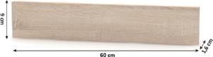 Sokl na myčku 45 NOPL-062-03, dub sonoma