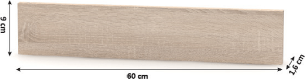 Sokl na myčku 60 NOPL-062-02, dub sonoma