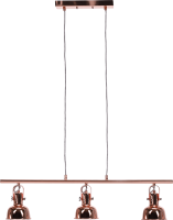 Visící lampa v retro stylu, kov, rose gold, AVIER TYP 4