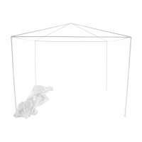 Zahradní párty stan, bílá, 3x3 m, TEKNO TYP 1
