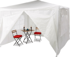 Zahradní párty stan, bílá, 3x3 m, TEKNO TYP 1