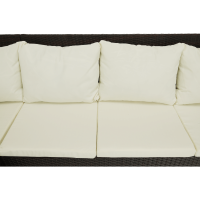 Zahradní set, hnědá / krémová, STARK NEW