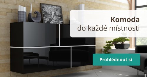 Komoda do ložnice, obýváku i předsíně: Kam s ní