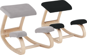 Ergonomická klekačka RENAR, černá / přírodní