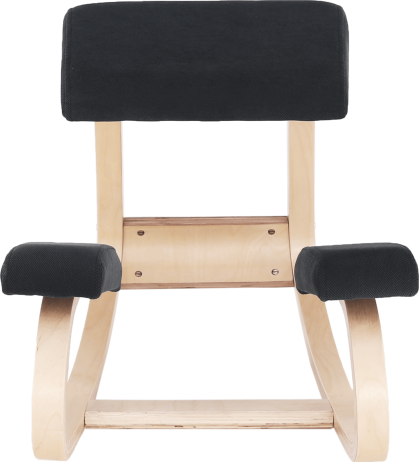 Ergonomická klekačka RENAR, černá / přírodní
