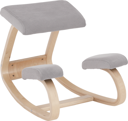 Ergonomická klekačka RENAR, šedohnědá taupe / přírodní