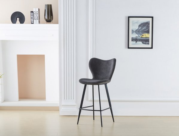 Barová židle AUB-1068 GREY2