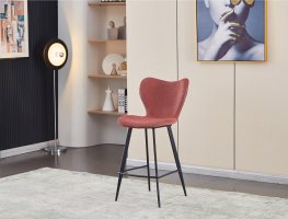 Barová židle AUB-1068 RED2