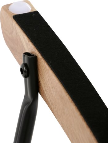 Bílé houpací křeslo AK-376 WT2