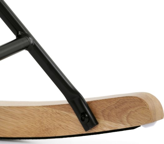 Bílé houpací křeslo AK-376 WT2