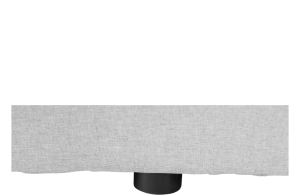 Boxpringová postel 160x200, světle šedá, FERATA KOMFORT