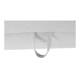 Boxpringová postel 160x200, světle šedá, FERATA KOMFORT