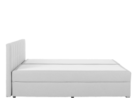 Boxpringová postel FERATA Komfort 180x200, světle šedá
