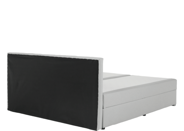 Boxpringová postel FERATA Komfort 180x200, světle šedá