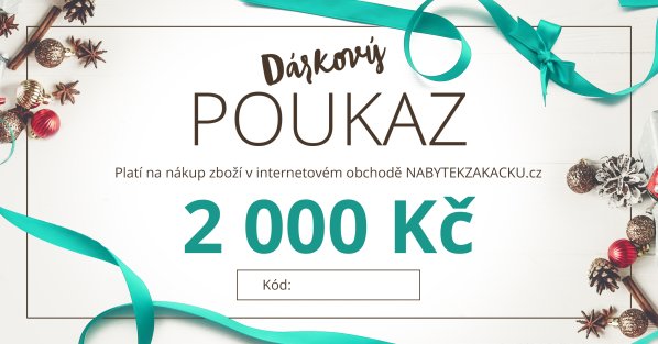 Dárkový poukaz 2 000 Kč