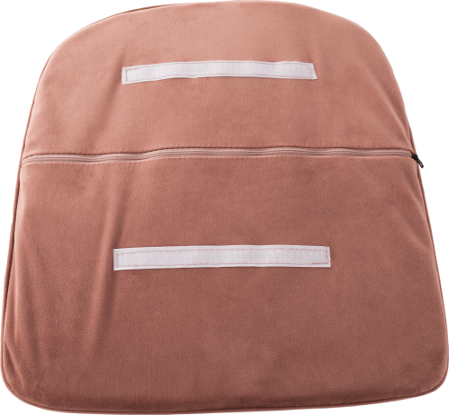 Designové křeslo, růžovohnědou Velvet látka, ZIRKON