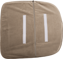 Designové křeslo, šedohnědá Taupe Velvet látka, ZIRKON