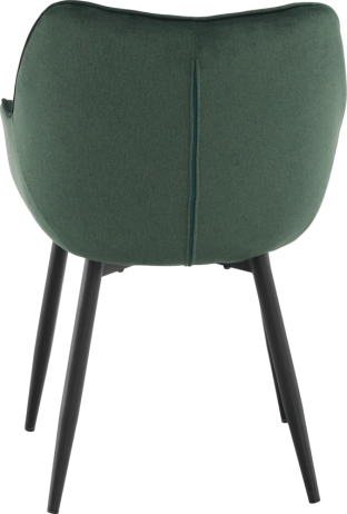 Designové křeslo, zelená Velvet  látka, FEDRIS