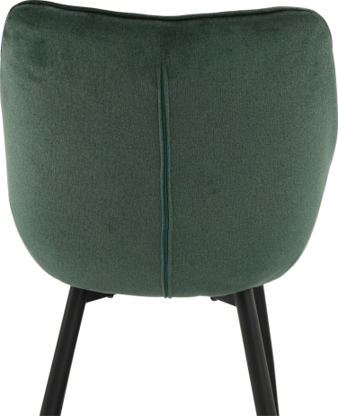 Designové křeslo, zelená Velvet  látka, FEDRIS