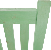 Dřevěná zahradní lavička KOLNA, neo mint, 150 cm