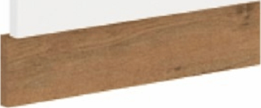 Dvířka VEGA ZM 570x446 na vestavnou myčku nádobí, dub lancelot / bílá extra vysoký lesk HG