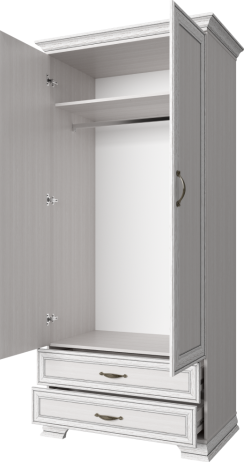 Šatní skříň TIFFY, woodline krém