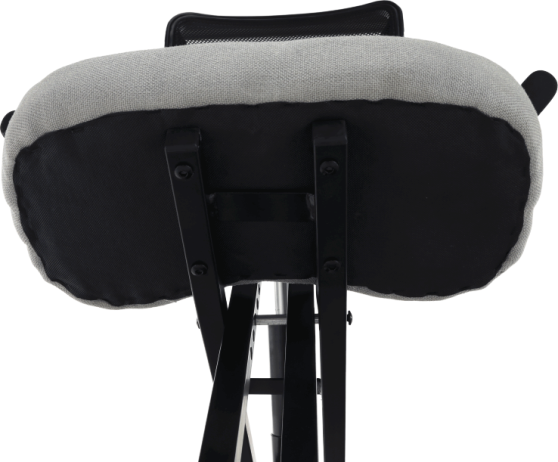 Ergonomický klekosed RUFUS, šedohnědá taupe/černá