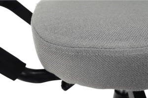 Ergonomický klekosed RUFUS, šedohnědá taupe/černá