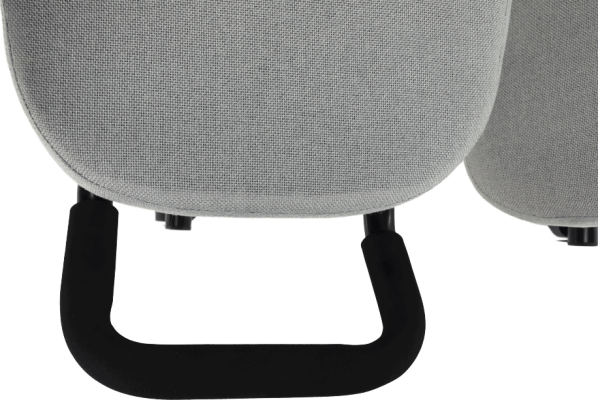 Ergonomický klekosed RUFUS, šedohnědá taupe/černá