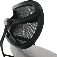 Ergonomický klekosed RUFUS, šedohnědá taupe/černá