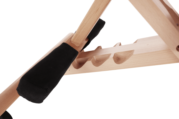 Ergonomická klekačka GROCO, černá/buk