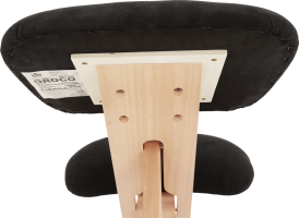 Ergonomická klekačka GROCO, černá/buk