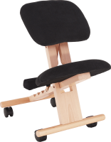 Ergonomická klekačka GROCO, černá/buk