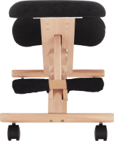 Ergonomická klekačka GROCO, černá/buk
